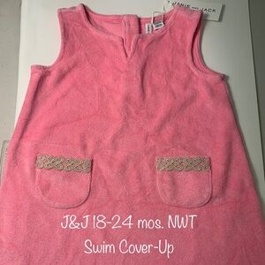 Janie & Jack girl swim cover up size 18-24 months NWT